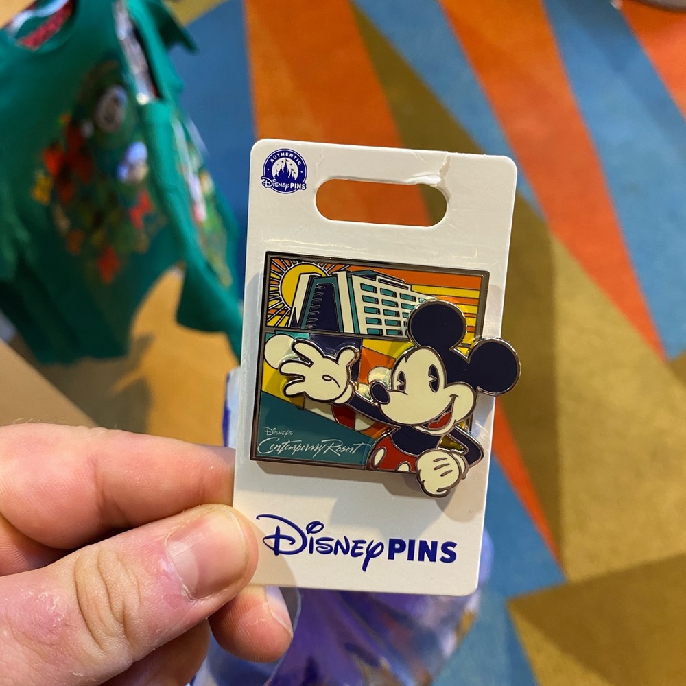 Disney Contemporary Resort 2025 Mickey Mouse Pin New OE BNWT